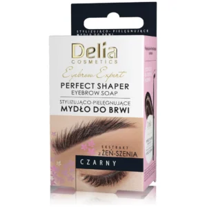 Delia Eyebrow Expert stylizująco-pielęgnujące mydło do brwi czarne, 10 ml