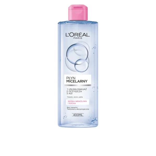 L`Oreal Paris Skin Expert płyn micelarny Skóra wrażliwa i sucha, 400 ml