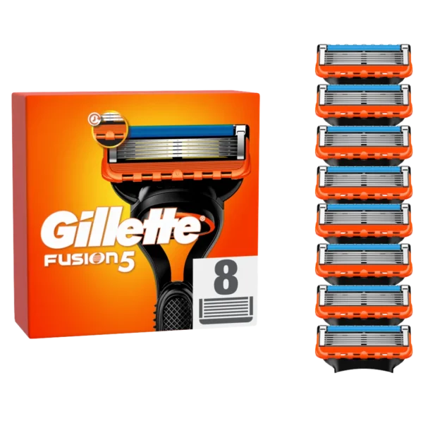 Gillette Fusion5 Ostrza wymienne do maszynki do golenia dla mężczyzn, 8 sztuk - obrazek 10