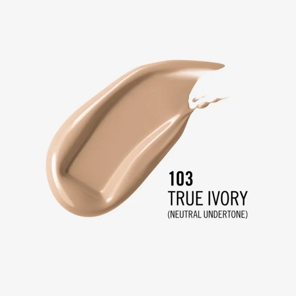 Rimmel Lasting Finish Foundation podkład do twarzy nr 103 True Ivory, 30 ml - obrazek 4