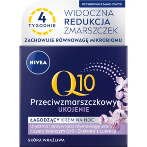 Nivea Q10 Ukojenie przeciwzmarszczkowy krem na noc, 50 ml
