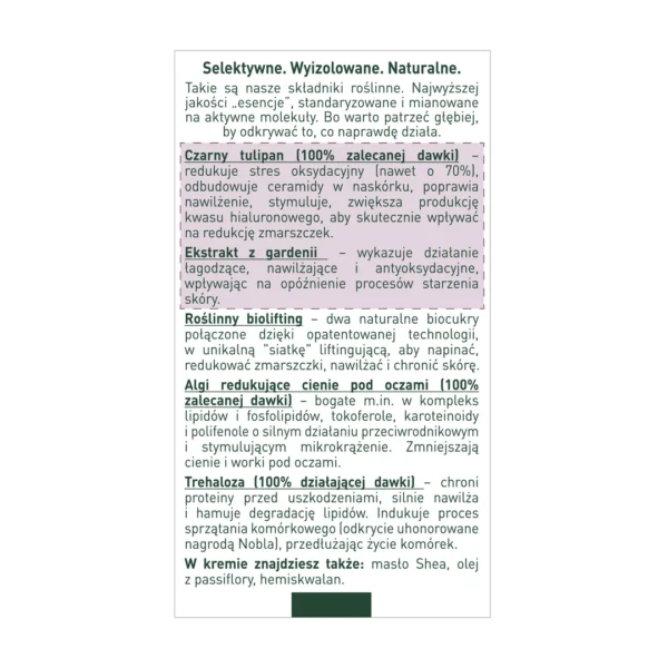 Uzdrovisco Czarny Tulipan Intense Całodniowy krem na piękne spojrzenie, 25 ml