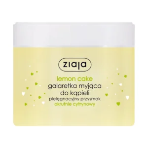 Ziaja Lemon Cake galaretka myjąca do kąpieli, 260 ml