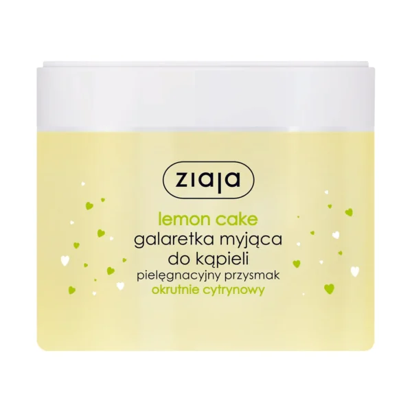 Ziaja Lemon Cake galaretka myjąca do kąpieli, 260 ml