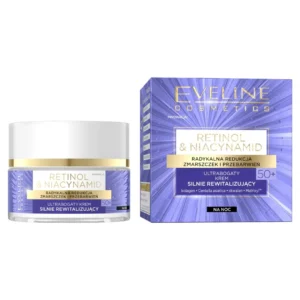 Eveline Cosmetics RETINOL&NIACYNAMID ultrabogaty krem silnie rewitalizujący 50+, 50 ml
