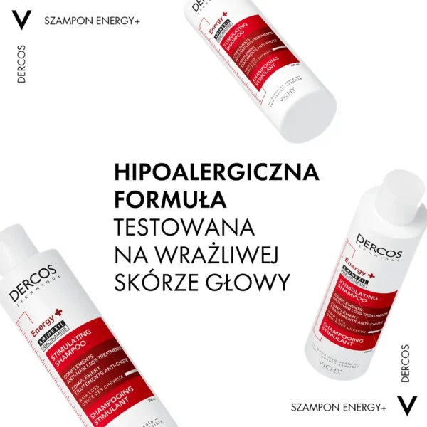 Vichy Dercos, Energy+ Szampon Wzmacniający Włosy, 400 ml - obrazek 7