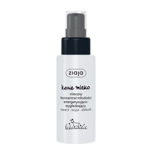 Ziaja Kozie Mleko mleczny koncentrat młodości, energetyzująco-wygładzający, 50 ml