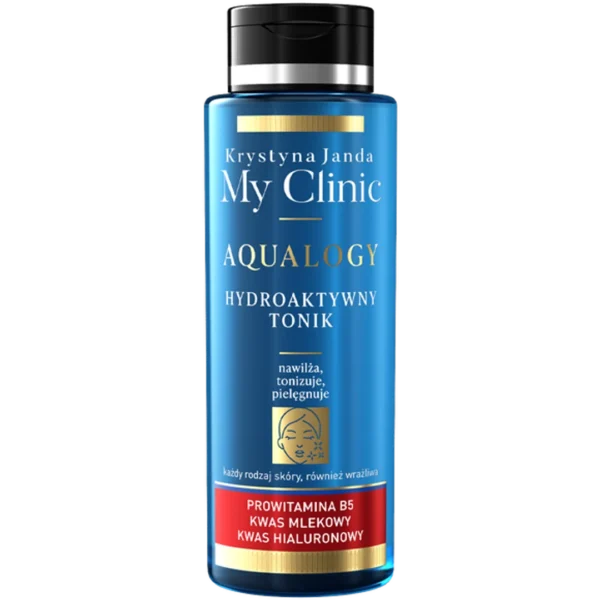 Janda My Clinic Aqualogy hydroaktywny tonik do twarzy, 400 ml