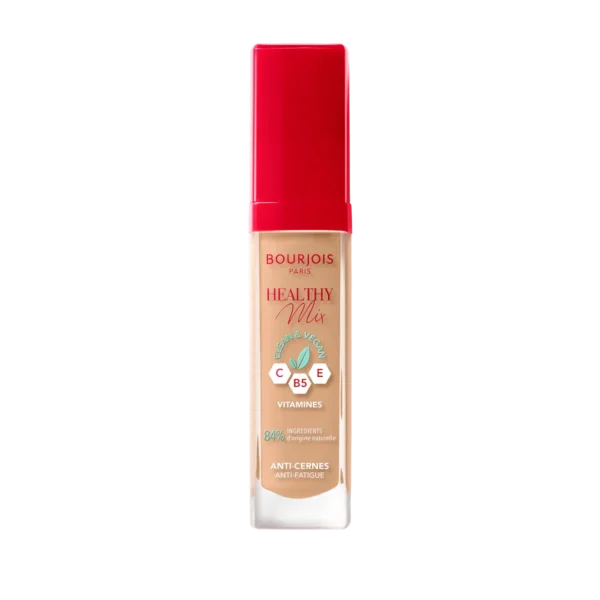 Bourjous Healthy Mix Concealer Korektor rozjaśniający 52 Medium, 10 ml - obrazek 3