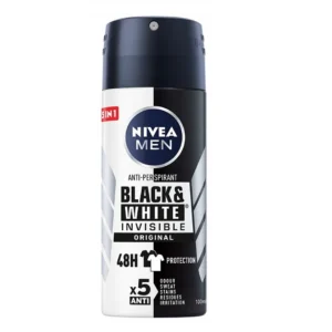 Nivea Men Black & White Invisible Original antyperspirant w sprayu, 100 ml