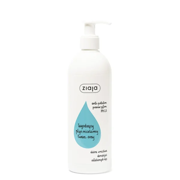 Ziaja De-makijaż łagodzący płyn micelarny, 390 ml