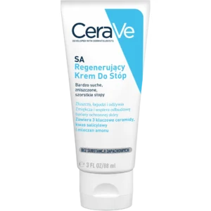 CeraVe SA, krem regenerujący do stóp z ceramidami, 88 ml