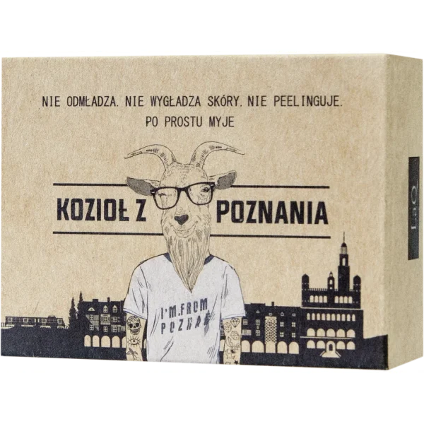 LaQ Kozioł mydło w kostce dla facetów, 85 g