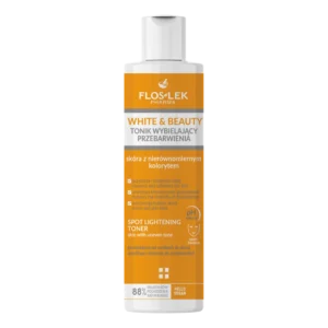 Floslek White & Beauty tonik wybielający przebarwienia, 200 ml