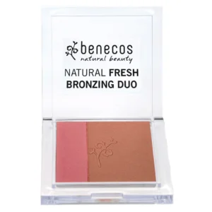 Benecos naturalny podwójny puder brązujący Ibiza Nights, 6,5 g