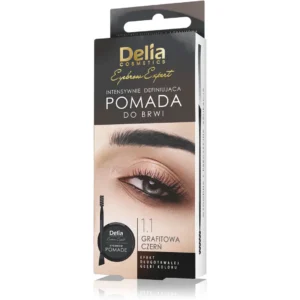Delia Eyebrow Expert pomada do brwi, grafitowa czerń, 4 g