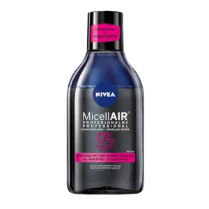 Nivea Micellair Skin Breathe profesjonalny dwufazowy płyn micelarny do zmywania wodoodpornego makijażu, 400 ml