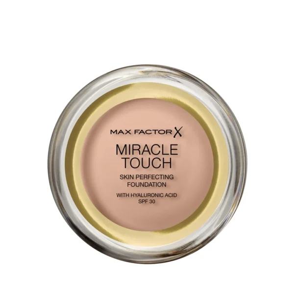 Max Factor Miracle Touch kompaktowy podkład do twarzy nawilżający nr 55, Blushing Beige, 11,5 g