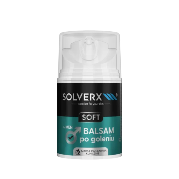 Solverx Soft Men balsam po goleniu dla mężczyzn, 50 ml