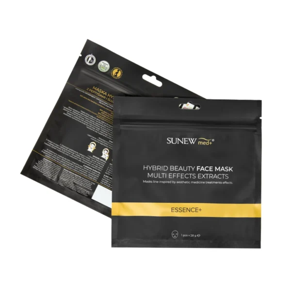 SunewMed+ Essence+ maska hybrydowa z peptydami i śluzem ślimaka, 28 g - obrazek 3