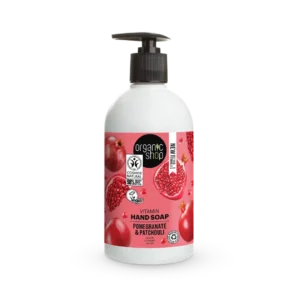 Organic Shop witaminowe mydło do rąk w płynie Granat i Paczula, 500 ml