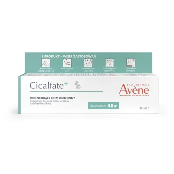 Avene Cicalfate+ regenerujący krem ochronny, 100 ml - obrazek 2
