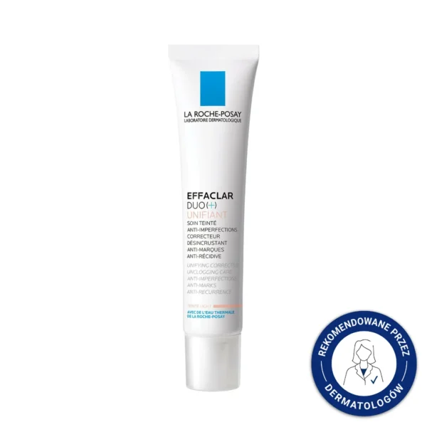 La Roche-Posay Effaclar Duo+ Unifiant tonujący krem zwalczający niedoskonałości, 40 ml