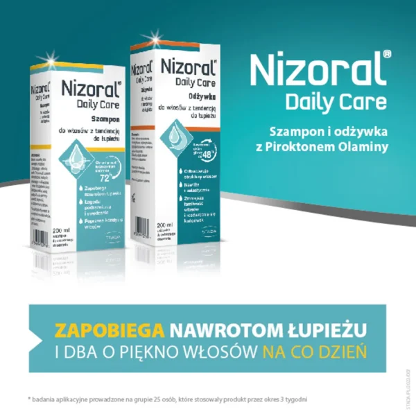 Nizoral Care szampon do włosów z tendencją do łupieżu, 200 ml - obrazek 7