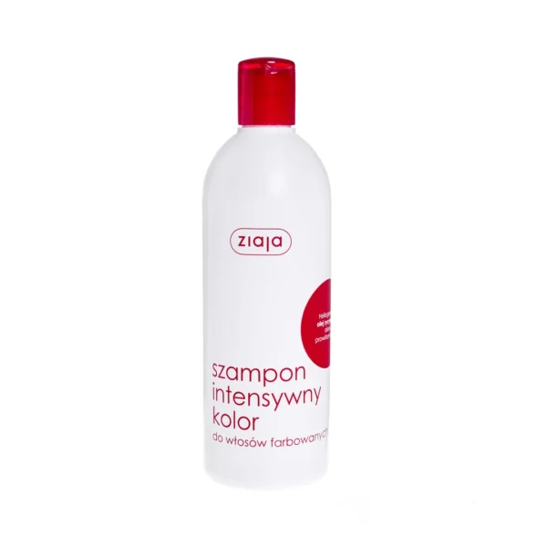 Ziaja szampon z olejem rycynowym intenswny kolor, 400 ml