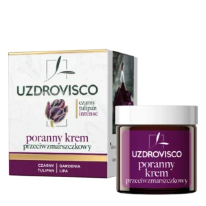 Uzdrovisco Czarny Tulipan Intense Poranny krem przeciwzmarszczkowy, 50 ml