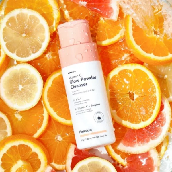 Hanskin puder do twarzy oczyszczający z witaminą C, 70 g - obrazek 3