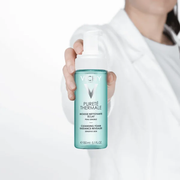 Vichy Purete Thermale oczyszczająca pianka przywracająca blask, 150 ml - obrazek 4