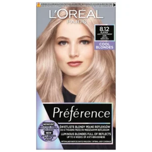 L`Oreal Paris Récital Préférence farba do włosów 8.12 Alaska, 1 szt.