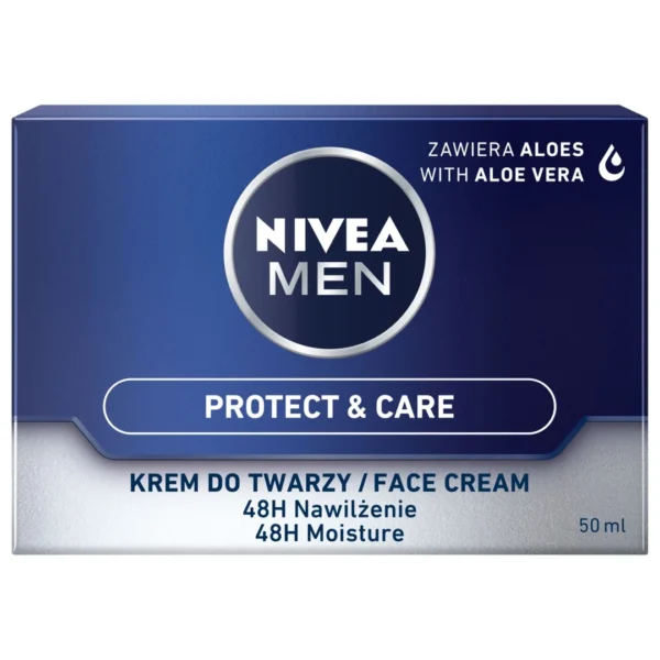Nivea Men Protect & Care intensywnie nawilżający krem do twarzy, 50 ml - obrazek 3