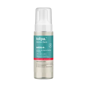 Tołpa Dermo Face Sebio+ pianka do mycia twarzy 2 kwasy, 150 ml