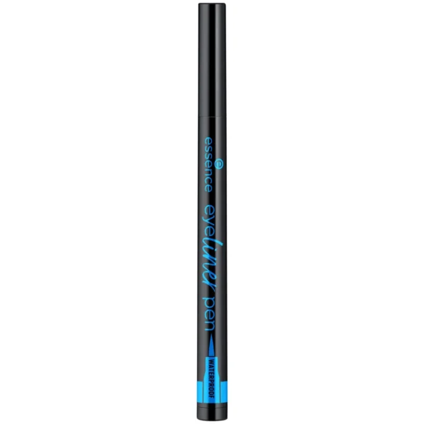 Essence Eyeliner Pen Waterproof wodoodporny eyeliner w pisaku 01 Black, 1 ml