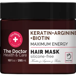 The Doctor Health & Care maska do włosów wzmacniająca Keratyna + Arginina + Biotyna, 295 ml