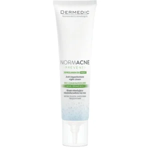 Dermedic Normacne krem niwelujący niedoskonałości na noc, 40 ml