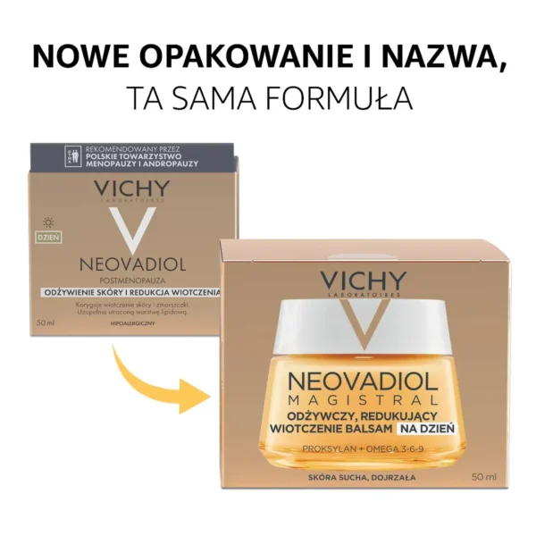 Vichy Neovadiol Magistral Odżywczy, redukujący wiotczenie balsam na dzień, 50 ml - obrazek 4