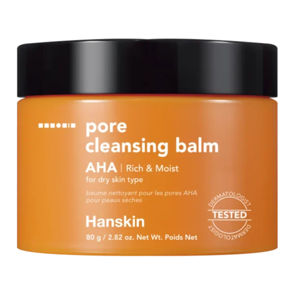 Hanskin balsam oczyszczający pory z kwasami AHA, 80 g - obrazek 2