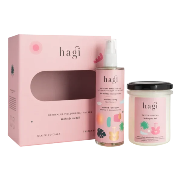 Hagi Wakacje na Bali zestaw olejek i świeca, 100 ml + 215 ml - obrazek 3