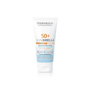 Dermedic Sunbrella krem ochronny do twarzy do skóry suchej i normalnej SPF 50+, 50 g