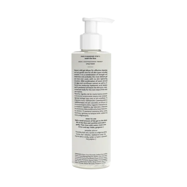 Hagi naturalny żel do mycia twarzy, 200 ml - obrazek 3