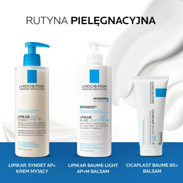 La Roche-Posay Lipikar Baume LIGHT AP+M Balsam regenerujący do ciała, 400 ml