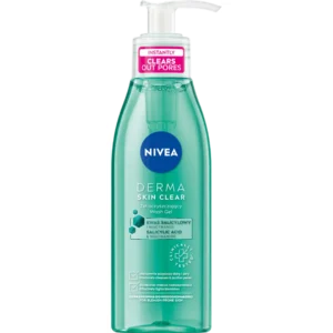 Nivea Derma Skin Clear żel oczyszczający przeciw niedoskonałościom, 150 ml