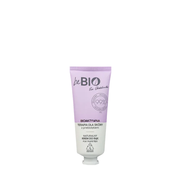 beBIO Ewa Chodakowska Bioaktywna Terapia Dla Skóry naturalny krem do rąk irys i kwiat lipy, 50 ml