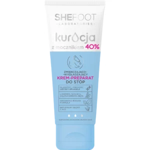 SheeFoot Kuracja z mocznikiem zmiękczająco-wygładzający krem-preparat do stóp - mocznik 40%, 75 ml