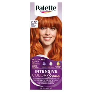 Schwarzkopf Paette Intensive Color Creme farba do włosów 7-77 intensywna miedź, 1 szt.