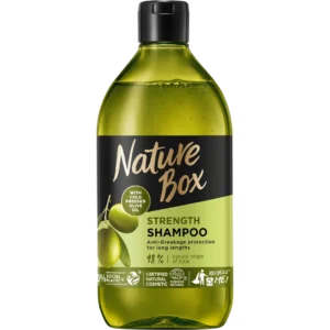 Nature Box Strength szampon do włosów Oliwka, 385 ml