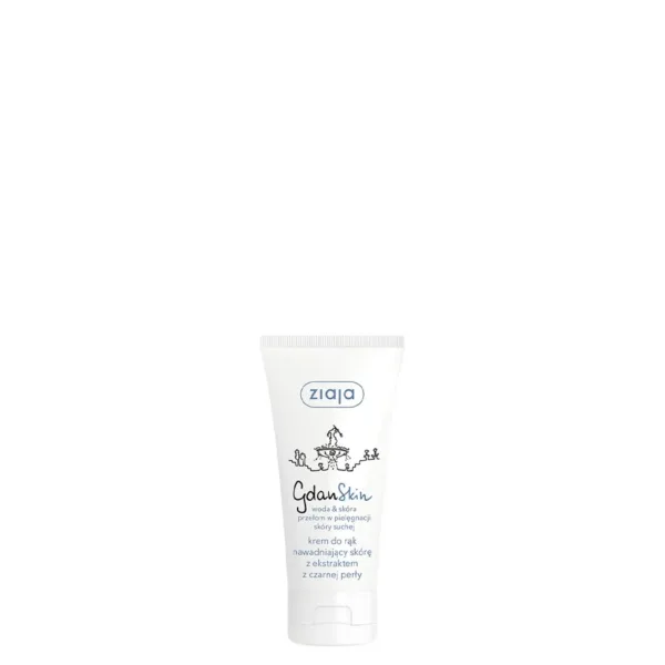Ziaja GdanSkin nawadniający krem do rąk z ekstraktem z czarnej perły, 50 ml